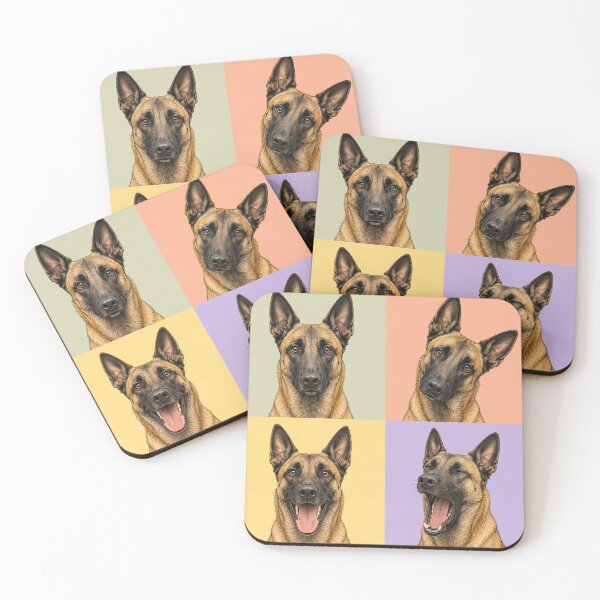 Item preview, Belgian Malinois Maligator Pop Art designed and sold by pixiedustpaint.