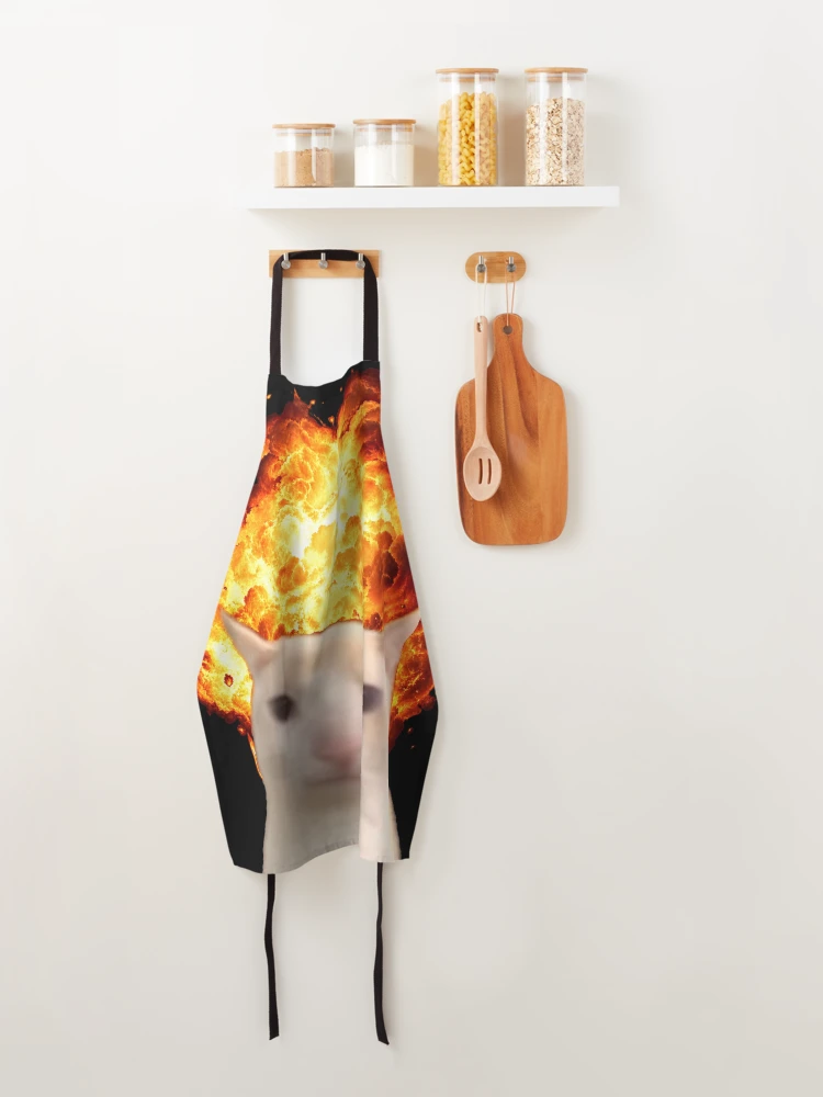 Thumbnail 4 of 6, Apron, Cat Exploding designed and sold by Tobi_Inkz.