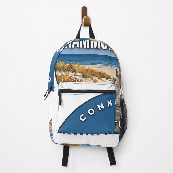 Item preview, Hammonasset Beach State Park Connecticut Autumn Dunes Round Badge Sticker designed and sold by DetourDgn.