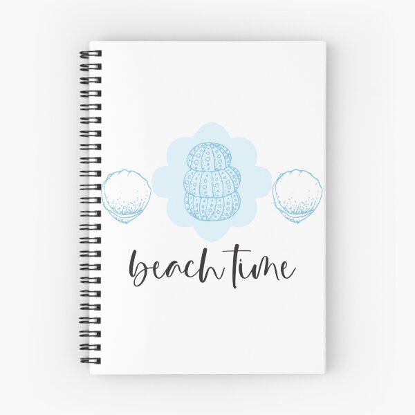 Item preview, Shell collection beach time in blue designed and sold by Quiet Waters Design.