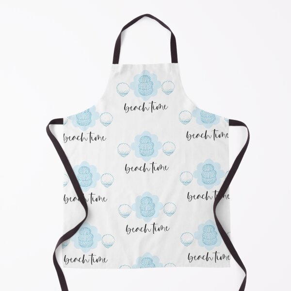 Item preview, Shell collection beach time in blue designed and sold by Quiet Waters Design.