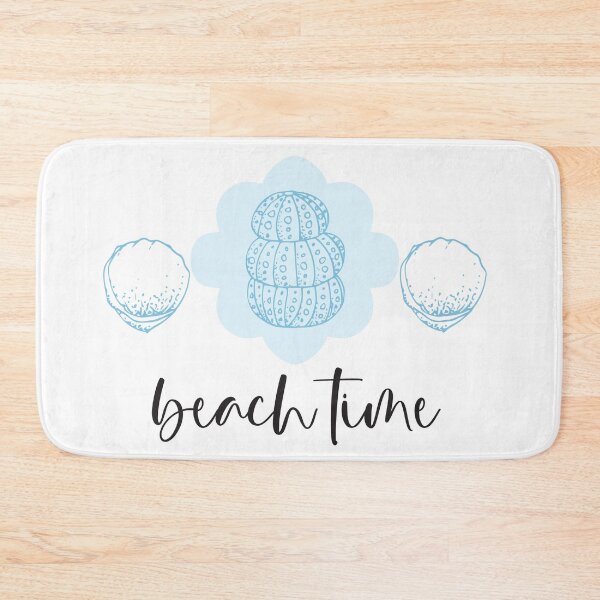 Item preview, Shell collection beach time in blue designed and sold by Quiet Waters Design.