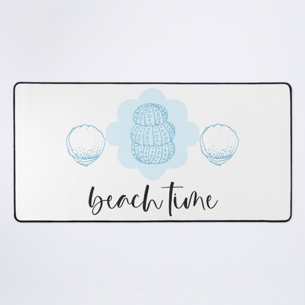Item preview, Shell collection beach time in blue designed and sold by Quiet Waters Design.