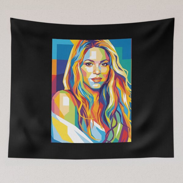 Item preview, Shakira, arte pop designed and sold by Kindcorner.