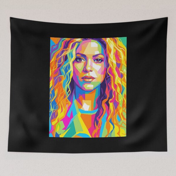 Item preview, Shakira, arte pop designed and sold by Kindcorner.
