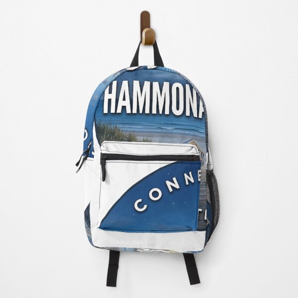 Item preview, Hammonasset Beach State Park Connecticut Blue Hour Round Badge Sticker designed and sold by DetourDgn.