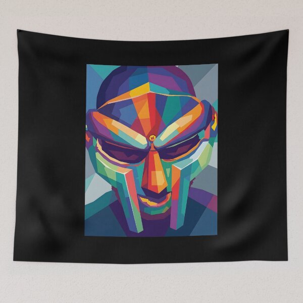Aperçu de l'œuvre Mf doom pop art créée et vendue par Kindcorner.