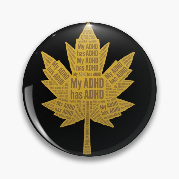 Item preview, My ADHD has ADHD Funny ADHD Leaf designed and sold by T-version.