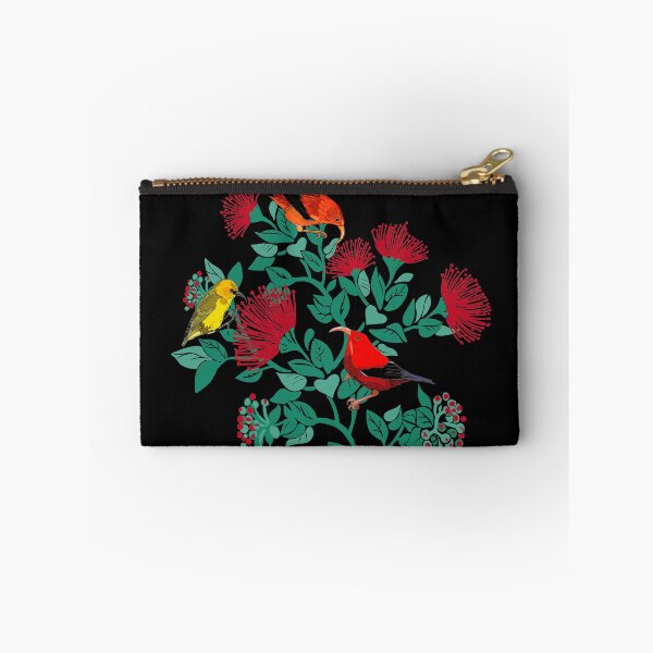 Item preview, Hawaii I'iwi Birds and Lehua flower designed and sold by Linda Maliuana.