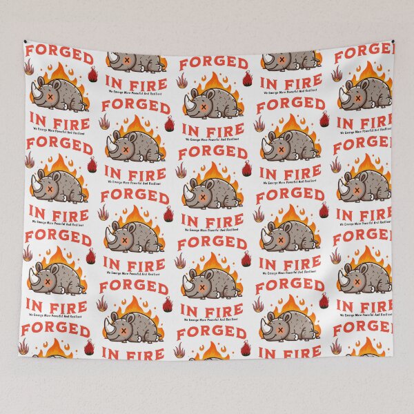 Item preview, Forged In Fire Rhino designed and sold by emphinclub.
