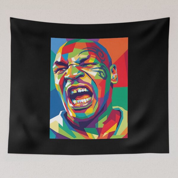 Item preview, Mike Tyson pop art designed and sold by Kindcorner.