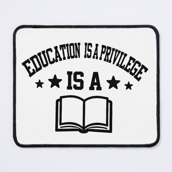 Item preview, Education Is A Privilege - Open Book Academic Sticker designed and sold by Raju-Creative.