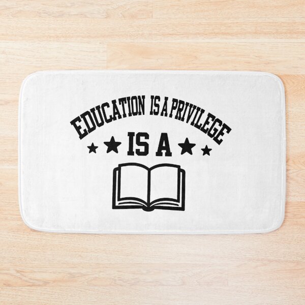 Item preview, Education Is A Privilege - Open Book Academic Sticker designed and sold by Raju-Creative.