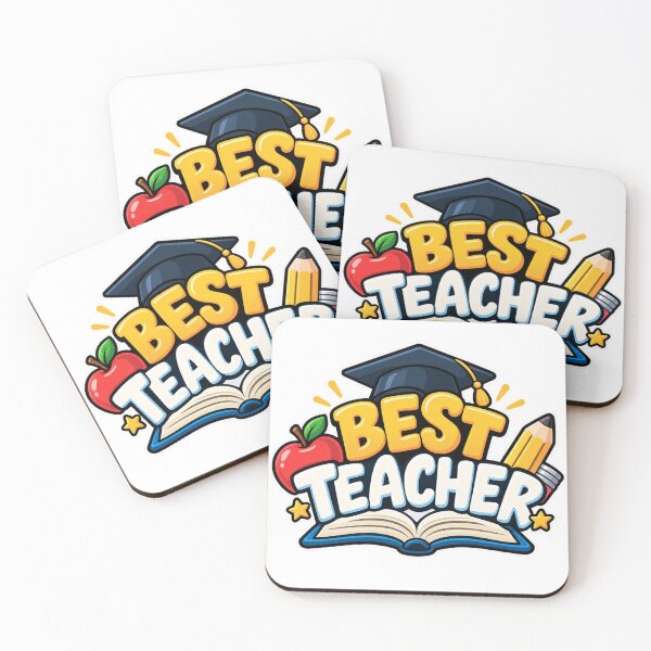 Item preview, Best Teacher Ever Cute Teacher Appreciation Gift Design designed and sold by RDproject.