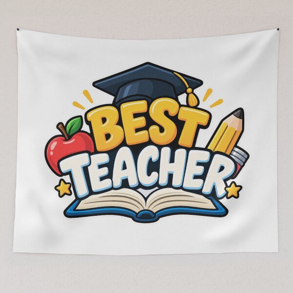 Item preview, Best Teacher Ever Cute Teacher Appreciation Gift Design designed and sold by RDproject.