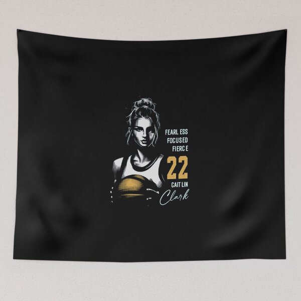 Item preview, Fearless Focused Fierce Female Basketball Player 22 designed and sold by MudawaBenchabla.