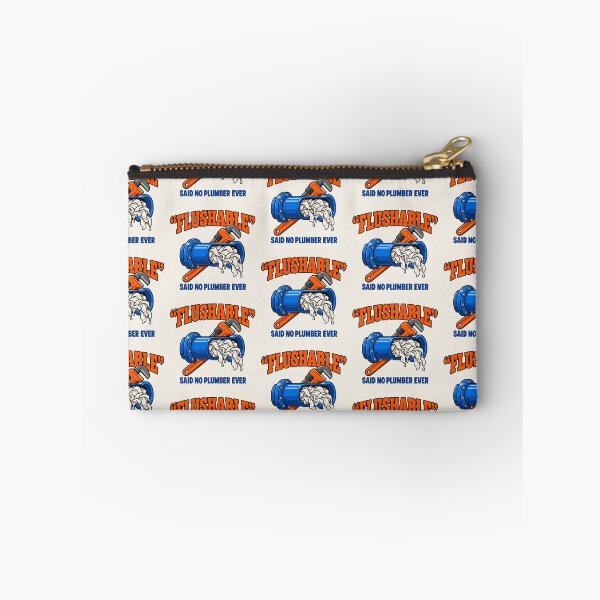 Item preview, Funny Plumber "Flushable" Said No Plumber Ever Wipes designed and sold by Fanverse Merchandise.