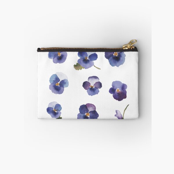 Item preview, 3 Little Violet - Blue Flowers designed and sold by Antonaccio.