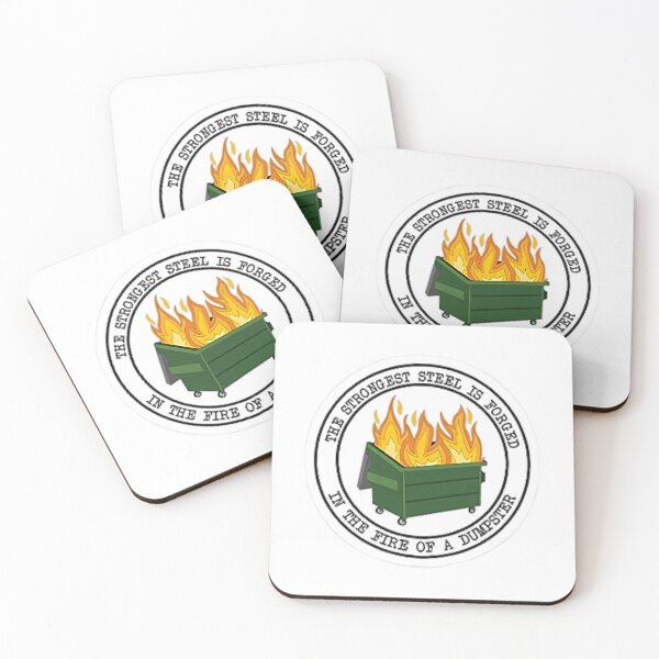 Item preview, Forjado en el fuego de un contenedor de basura designed and sold by emphinclub.