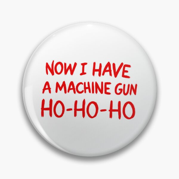 Item preview, Funny Christmas Die Hard Jumper Machine Gun Ho Ho Ho designed and sold by w1ckerman.