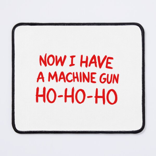 Item preview, Funny Christmas Die Hard Jumper Machine Gun Ho Ho Ho designed and sold by w1ckerman.