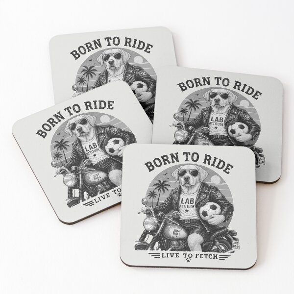 Item preview, Labrador Retriever on Bike Love Football designed and sold by DIGOR shop.