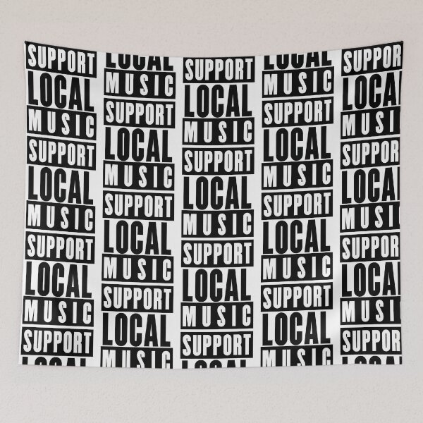 Item preview, Support Local Music-Bands-Venues-Gigs designed and sold by diramedinedi.