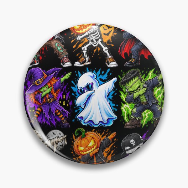 Item preview, Dabbing Halloween Boys Skeleton Zombie Scary Pumpkin Mummy designed and sold by D-Signa.