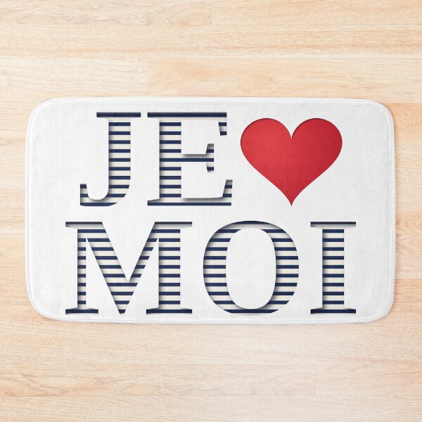 Item preview, I LOVE ME FRENCH SELF LOVE BRETON STRIPES designed and sold by I LOVE ME.
