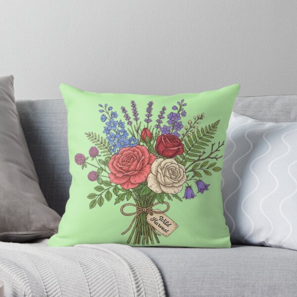 Item preview, Wild Harvest Botanical Flower Bouquet  designed and sold by PetalsPaws.