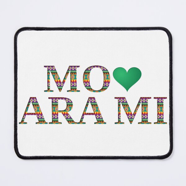 Item preview, I LOVE ME IN YORUBA ANKARA PRINT designed and sold by I LOVE ME.