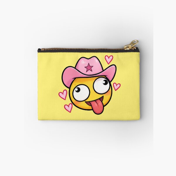 Item preview, silly cowboy cute Emoji|  designed and sold by FarieArt.