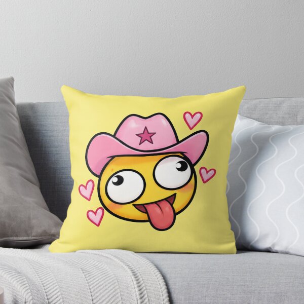 Item preview, silly cowboy cute Emoji|  designed and sold by FarieArt.
