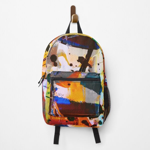 Item preview, Vibrant abstract expressionist paint splatter art designed and sold by BestiesB.