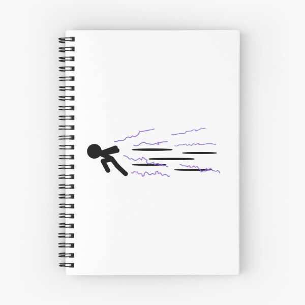 Item preview, Stickman Running Superspeed Stickfigure designed and sold by sandores.