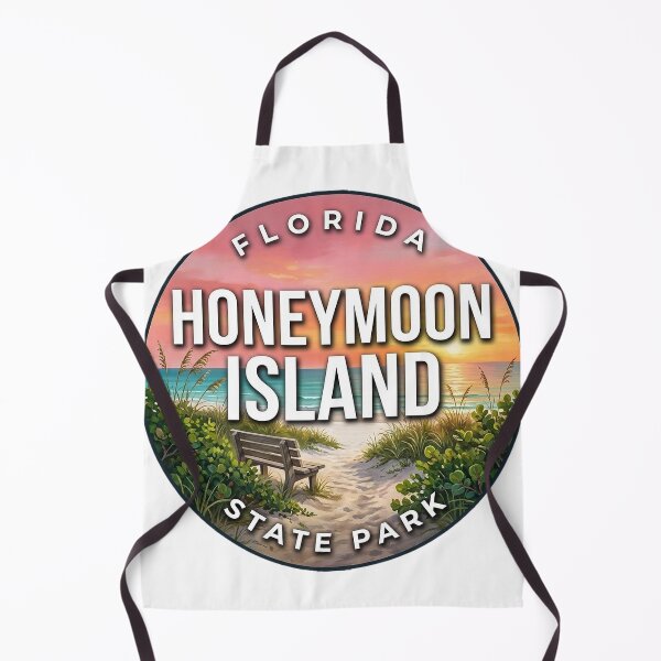 Item preview, Honeymoon Island State Park Florida Gulf Sunset Round Badge Sticker designed and sold by DetourDgn.
