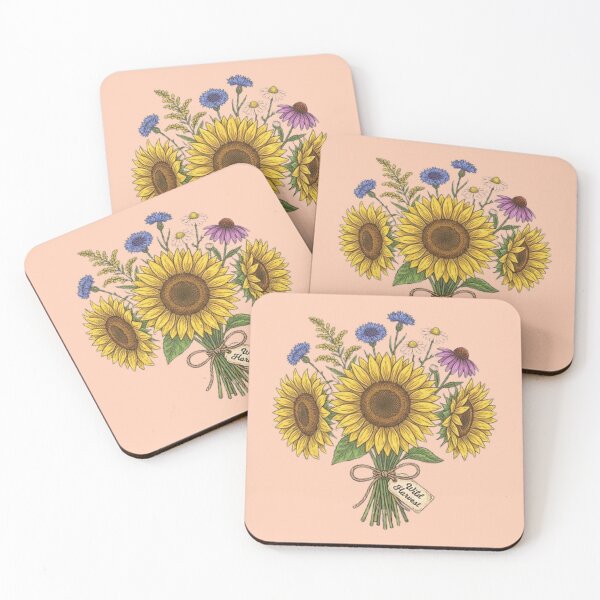 Item preview, Wild Harvest Sunflower & Wildflower Bouquet  designed and sold by PetalsPaws.