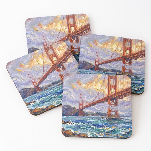 Item preview, GOLDEN GATE IN THE FOG — VINNY McGOGH designed and sold by FAFCouture.