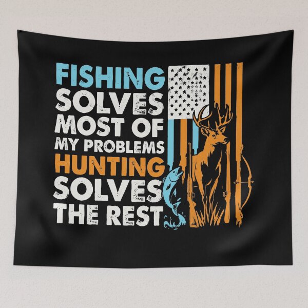 Item preview, Fishing Hunting Deer designed and sold by JacksonDavies.