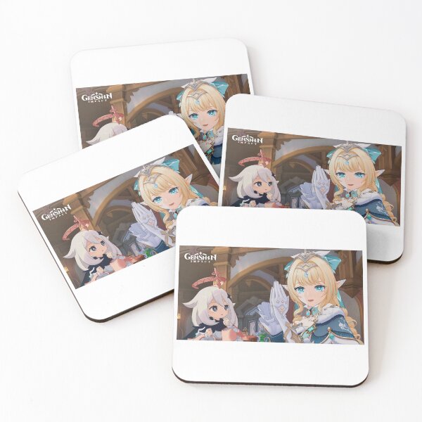 Item preview, Vesna and Paimon designed and sold by Lauwuuh.