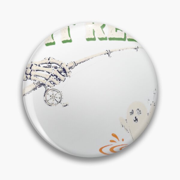 Item preview, Creepin' It Reel Fishing Halloween Angler Gift designed and sold by HappyVibration.