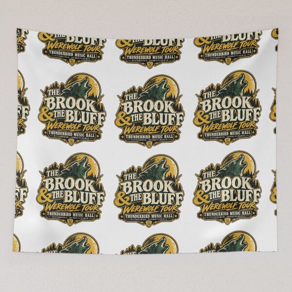 Item preview, The Brook and The Bluff Werewolf Tour Pittsburgh Concert Music Hall Gift designed and sold by IRON WINGS /USAF.