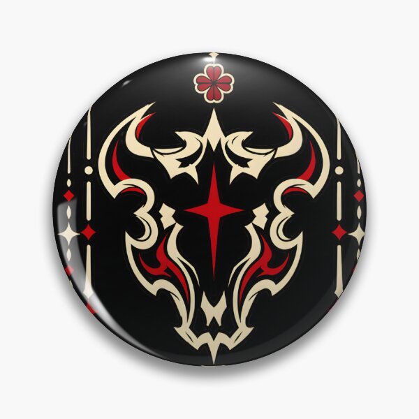 Item preview, Crimson Clover Ornamental Japanese Crest designed and sold by QubekShop.
