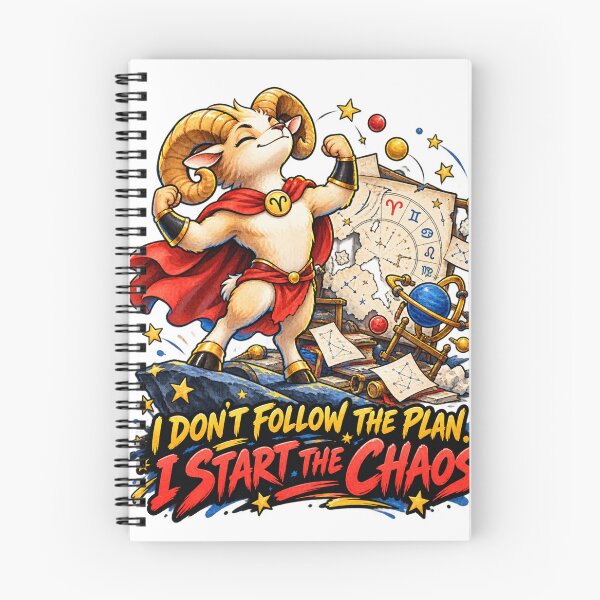 Item preview, Aries — I Don'T Follow the Plan. I Start the Chaos designed and sold by HappyDetourS.