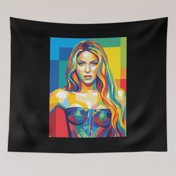 Item preview, Shakira, arte pop designed and sold by Zamziri.