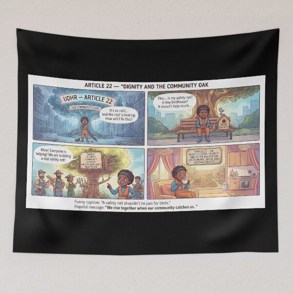 Item preview, Dignity and the community oak: A social safety net designed and sold by Mianku | Für das Leben.