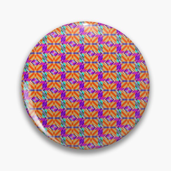 Item preview, Psychedelic Orange Starburst Optical Matrix designed and sold by whimsiqueer.
