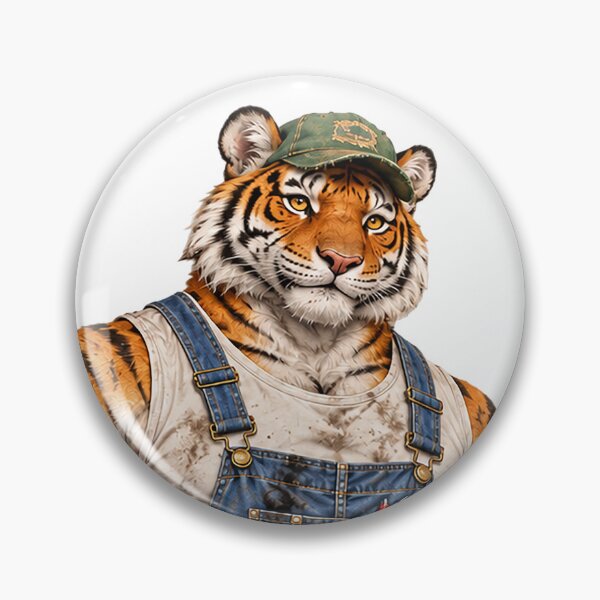 Item preview, Modern Day Tiger Mechanic designed and sold by nikkolaus.
