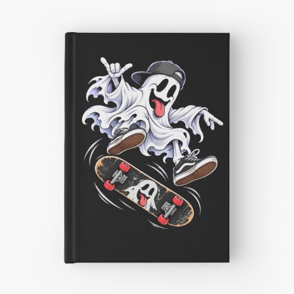 Item preview, Skateboarding Ghost Halloween  designed and sold by TheEndDesign.