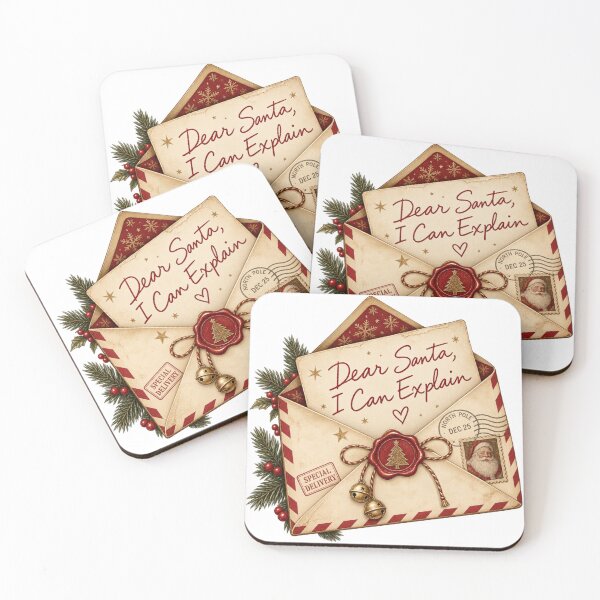 Item preview, Dear Santa I Can Explain Letter designed and sold by CoolContent Factory.